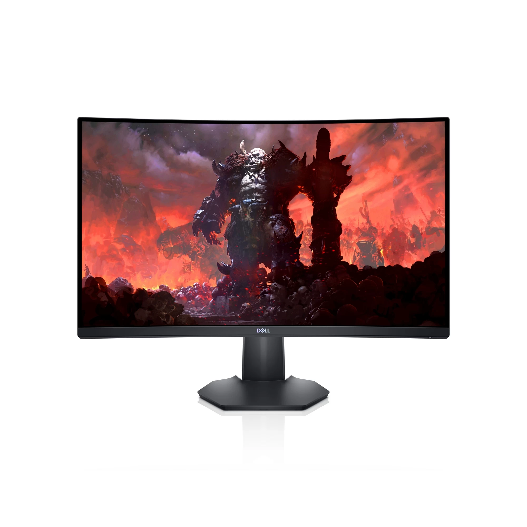 27.0" DELL VA LED S2722DGM Curved Gaming Black (1ms, 3000:1, 350cd, 2560x1440, 178°/178°, up to 165Hz Refresh Rate,  99% sRGB color, AMD FreeSync™ Premium, HDMI x 2, DisplayPort, Audio Line-out, Height Adjustment, VESA   ) photo 1