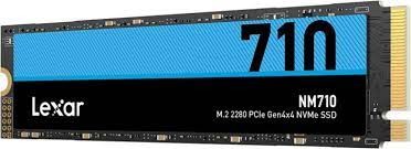 M.2 NVMe SSD 500GB Lexar NM710, Interface: PCIe4.0 x4 / NVMe1.4, M2 Type 2280 form factor, Sequential Reads/Writes 5000 MB/s/ 2600 MB/s, Random Read/Write 500K IOPS/ 600K IOPS, MAP1602A-F1C, LDPC, HMB 3.0 and SLC Cache technology, TBW: 300TBW, MTBF: 1.5ml photo 2