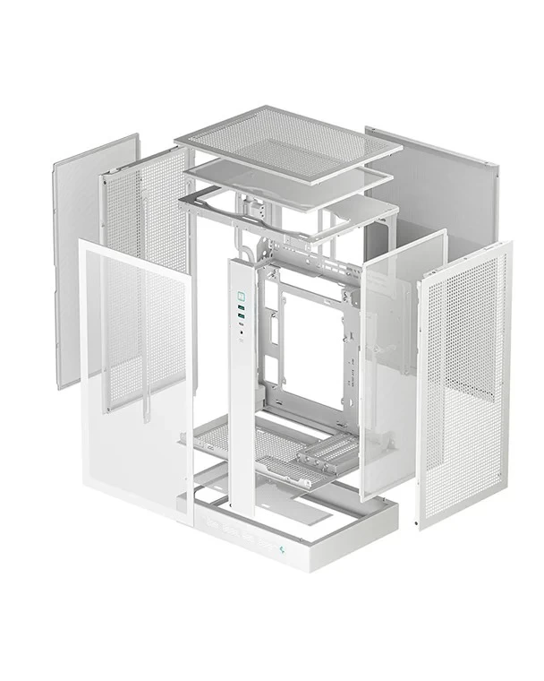 Carcasa DEEPCOOL CH270 DIGITAL / w/oPSU / Side-Window / 1x120mm / mATX photo 5