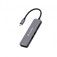 Многопортовый USB-C адаптер Verbatim Essentials/ HDMI, USB-C PD, USB-A 3.2 Gen 1, USB-A, SD & microSD thumbnav 3