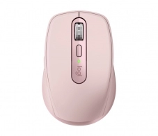 Logitech Wireless Mouse MX Anywhere 3, 6 buttons, Bluetooth + 2.4GHz, Optical, 200-4000 dpi,Effortless multi-computer workflow pair up to 3 devices, Unifying receiver, Rose 