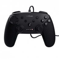 Trust GXT 541 MUTA PC CONTROLLER with pressure-sensitive triggers and extra-long cable, USB, black thumbnav 1