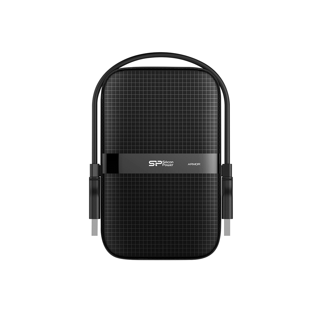 2.5” HDD Extern Silicon Power Armor A60 / 1TB / USB3.1 / Black photo 1