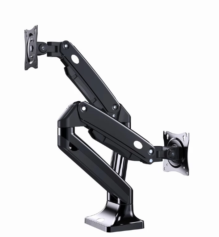 Brat de montare pentru 2 monitoare, cu miscare completa, 17”-35” Gembird MA-DA2-03 photo 1