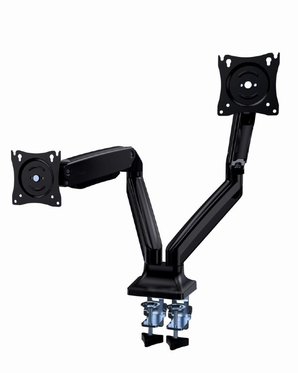 Brat de montare pentru 2 monitoare, cu miscare completa, 17”-35” Gembird MA-DA2-03 photo 2