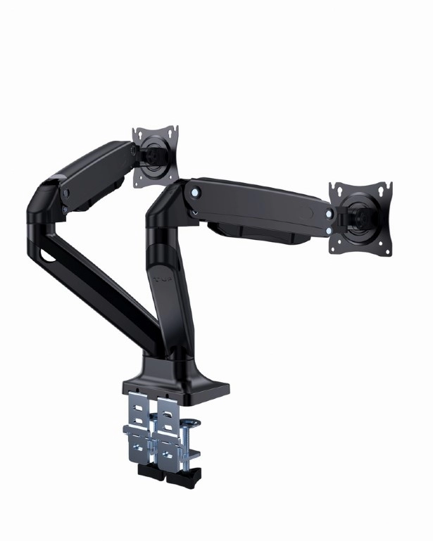 Brat de montare pentru 2 monitoare, cu miscare completa, 17”-35” Gembird MA-DA2-03 photo 4