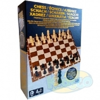 Spin Master 6033313 Sah Cu Planseta Piese Din Lemn 