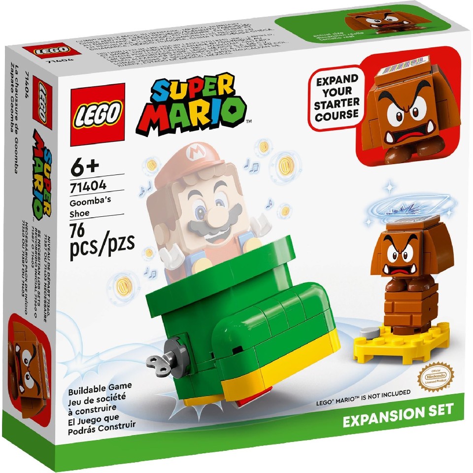 Lego Super Mario 71404 Goomba'S Shoe Expansion Set photo 1
