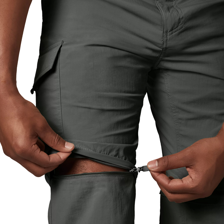 Брюки Columbia Silver Ridge Convertible Pant 38/34 Серый Мужской photo 4