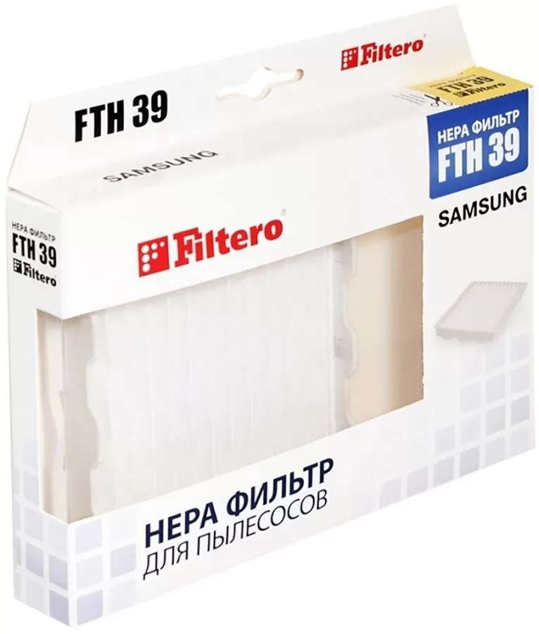 Фильтр для пылесоса Filtero FTH39 photo 1