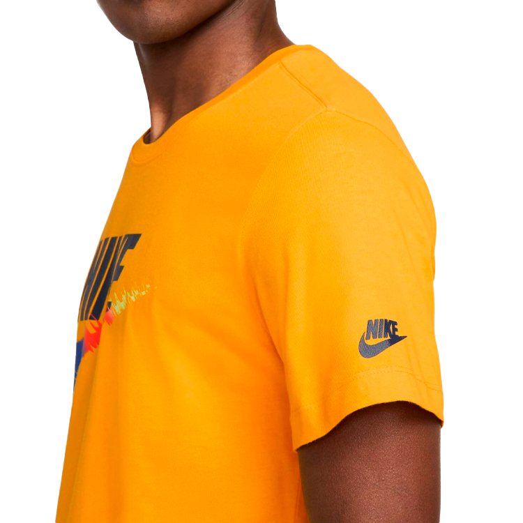 Tricou bărbătesc Nike M NSW TEE 6MO FTRA M Galben photo 2