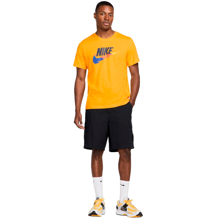 Tricou bărbătesc Nike M NSW TEE 6MO FTRA M Galben photo 4