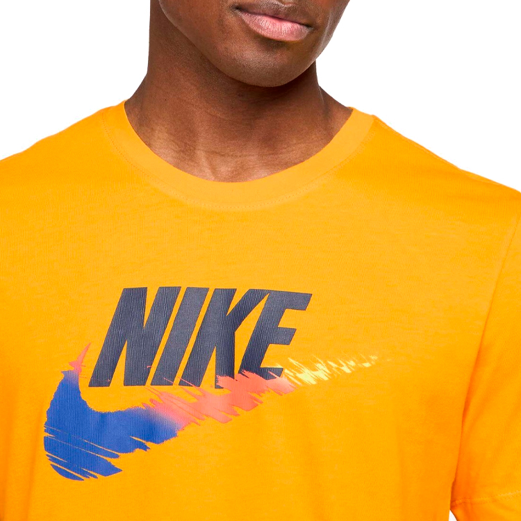Tricou bărbătesc Nike M NSW TEE 6MO FTRA M Galben photo 5