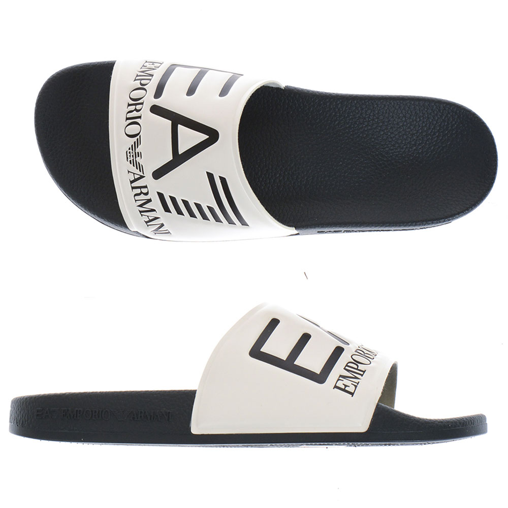 Slapi EA7 EMPORIO ARMANI PVC/PLASTICA BEACHWEAR pt Barbati / 40 / Albastru photo 3
