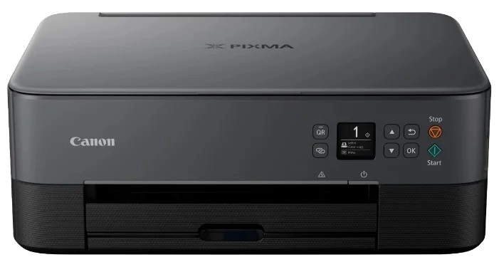 MFD Canon Pixma TS5340 Black, Colour Print/Scan/Copier/Duplex, Wi-Fi+Cloud Link, A4, ESAT 13/6.8 ipm, Print 4800x1200dpi_2pl,Scan 1200x2400dpi, 64-300г/м2,Paper Input: 100sheets,USB 2.0, Display LCD 7.5cm,5-ink tanks PG-460/461XL BK,PGBK,C,M,Y photo 1