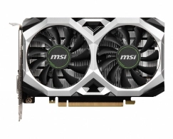 MSI GeForce GTX 1650 D6 VENTUS XS 4G OCV1 /  4GB GDDR6 128Bit 1620/12000Mhz, DVI-D, HDMI, DisplayPort, Dual fan - Customized Design, TORX Fan2.0, Gaming App, Retail 