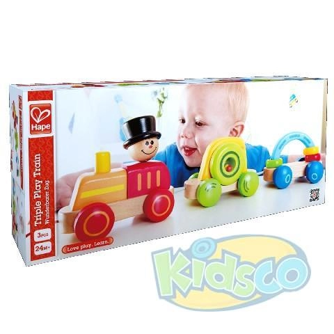 Hape E0431A Triple Play Train photo 1