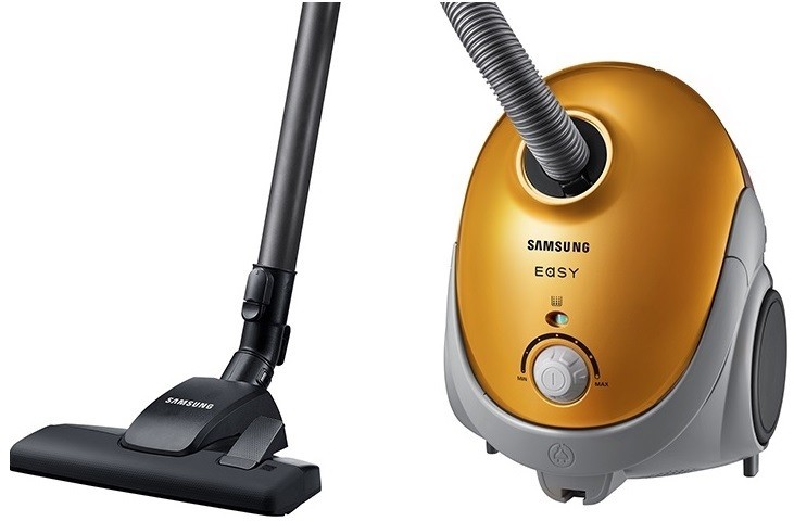 Aspirator cu sac Samsung VCC52E1V3B / 1500W / Galben photo 5