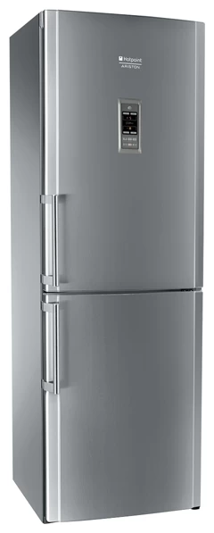 Frigider cu doua usi Hotpoint - Ariston EBDH18223F / 300 l / 187 cm / A+ / Gri photo 1