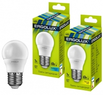 Bec LED Ergolux LED G45 7W E27 3000K thumbnav 1