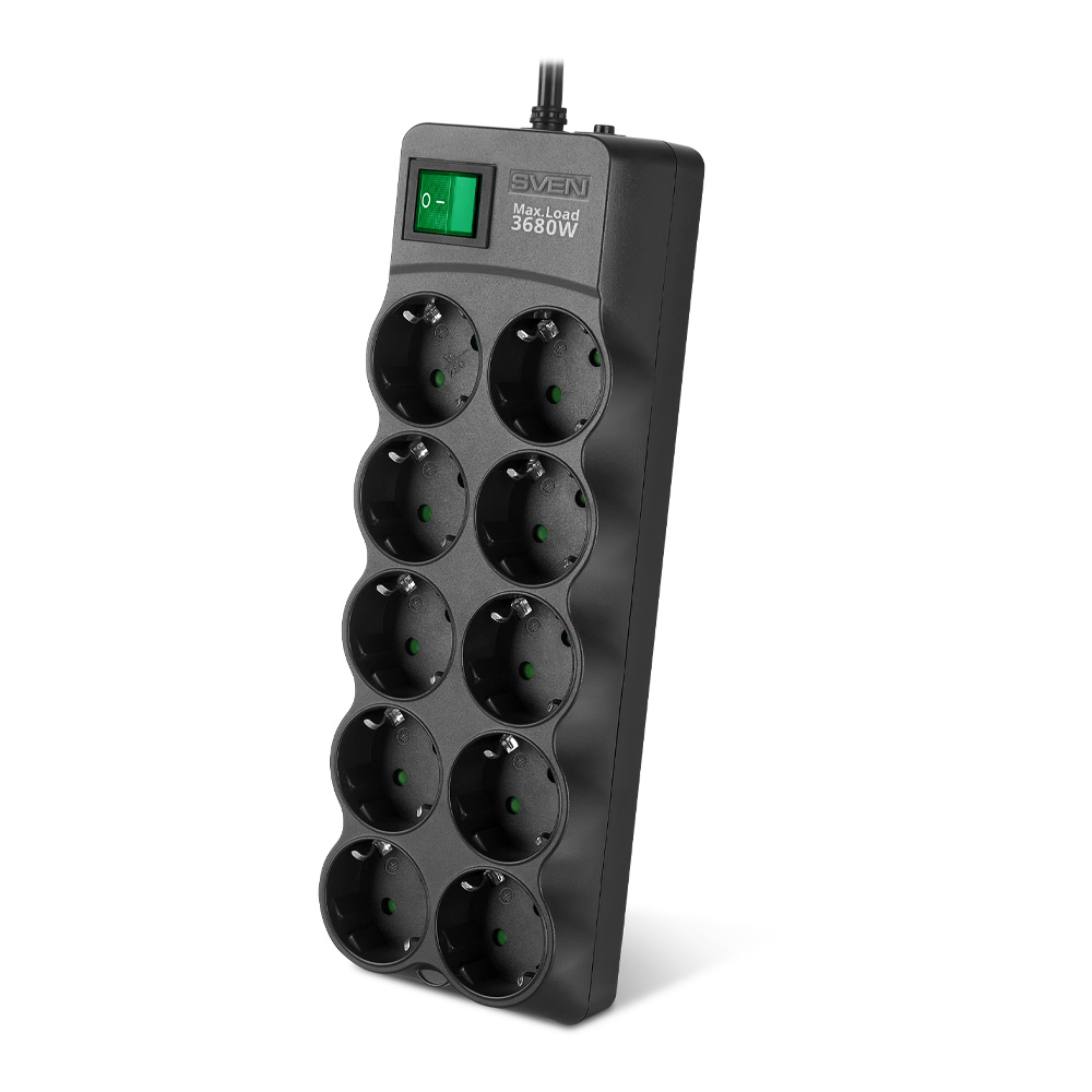 Prelungitor Sven SF-10E-16 3m/10p photo 1 Prelungitor Sven SF-10E-16 3m/10p photo 1