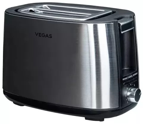 Prajitor de paine Vegas VET2003S, 2, 750 W, Inox photo 1