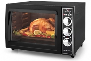 Cuptor electric EFBA 4003t, 50 l, 1500 W, Negru 