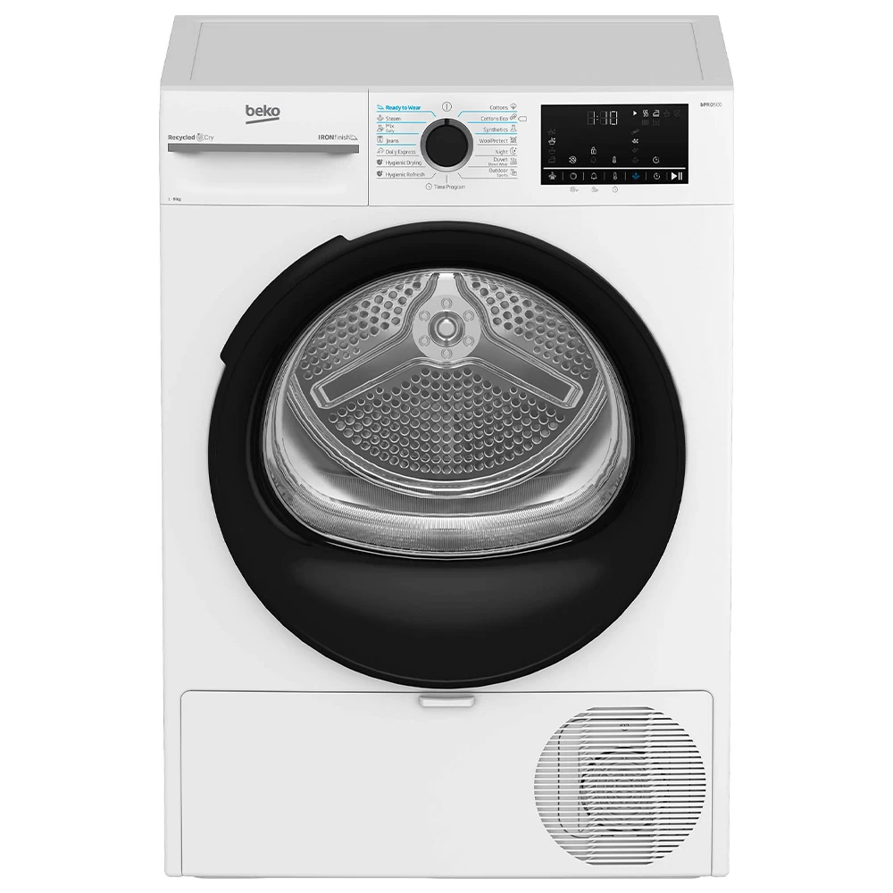 Masina de uscat rufe Beko BM5T49243W / 9 kg / C / Alb photo 1