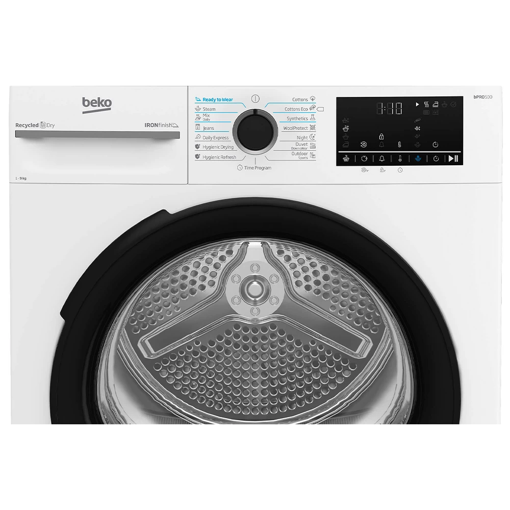 Masina de uscat rufe Beko BM5T49243W / 9 kg / C / Alb photo 3
