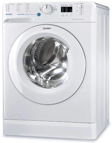 Стиральная машина Indesit BWSA61253W 6 кг / 1200 об/мин / A+++ / Белый photo 1