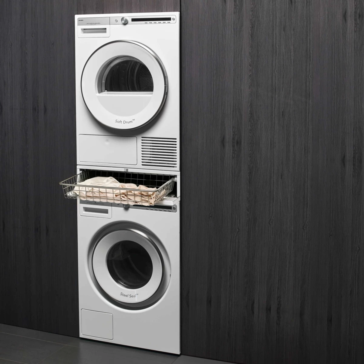 Выдвижная корзина для белья Asko HB1153W photo 2