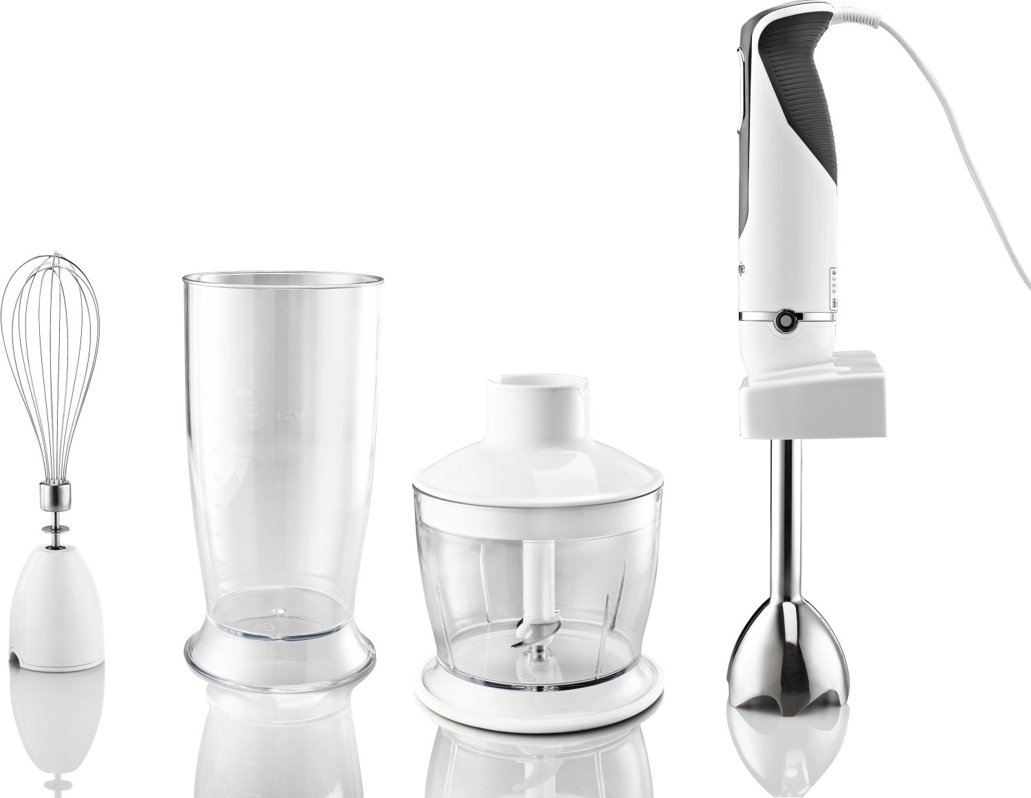 Blender Submersibil Gorenje HB803W Alb / 10 viteze / 800 ml photo 1