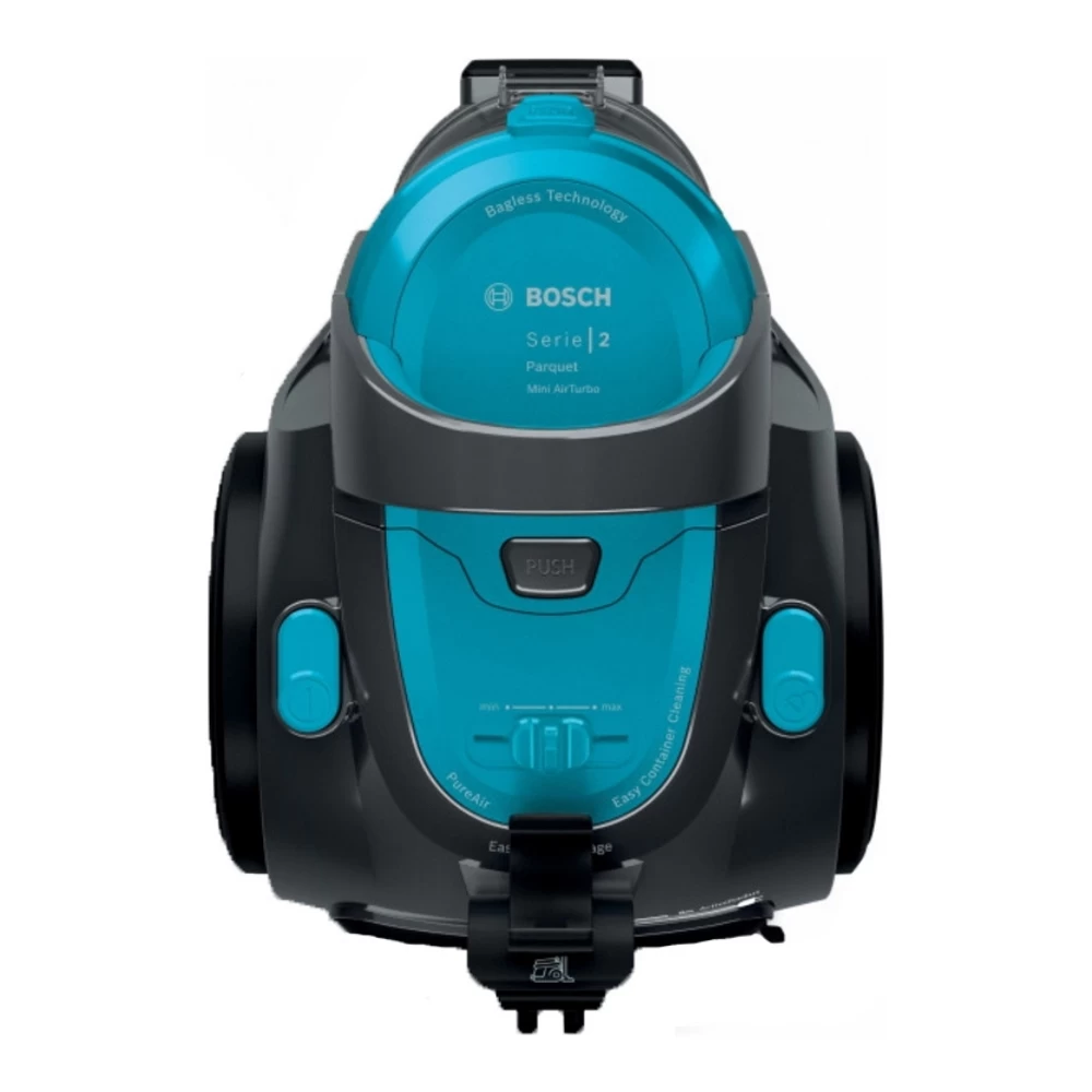 Пылесос с контейнером Bosch BGS05X240 / 700Вт / Бирюзовый photo 2