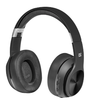 Наушники Defender Free Motion B540 Черный Беспроводные / Дом и Офис / Черный photo 2