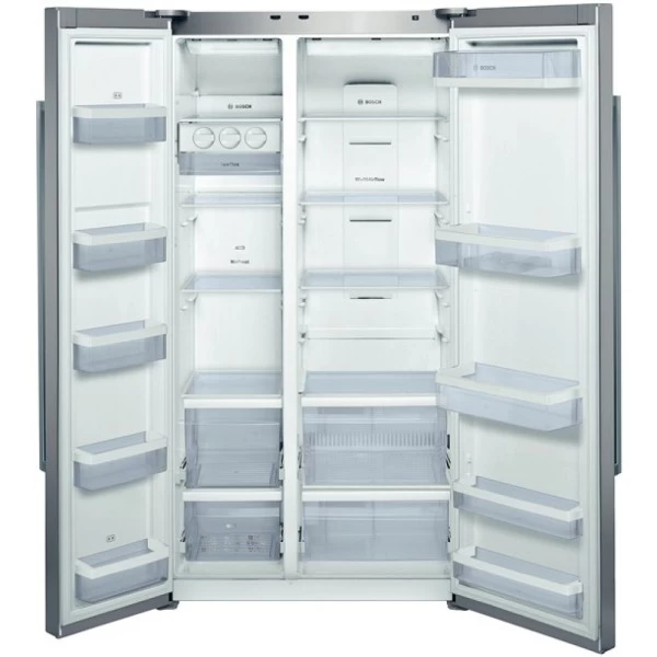 Frigider Side-by-Side Bosch KAN62V40 / 604 l / 176 cm / A+ / Gri photo 2