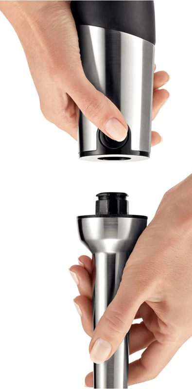 Blender Submersibil Bosch MSM87140 Negru cu inox / 12 viteze / 600 ml photo 6