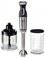 Blender Bosch MSM87140, 600 ml, 750 W, 12 trepte viteza, Negru cu inox 