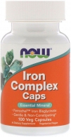 Vitamine Now Foods IRON COMPLEX  100 TABS thumbnav 2