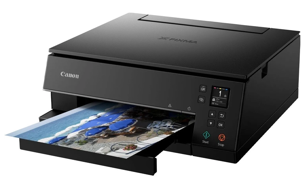 MFD cu jet Canon TS6340 + cadou 60 foi hartie foto photo 6