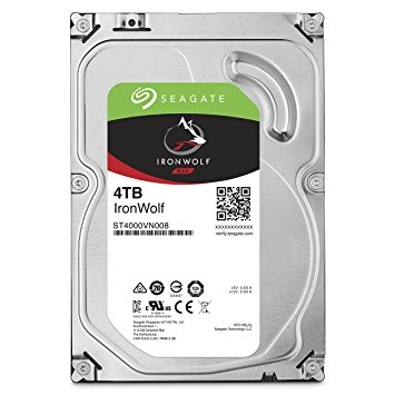 3.5" HDD 4.0TB Seagate ST4000VN008 IronWolf™ NAS, 5900rpm, 64MB, SATAIII photo 1