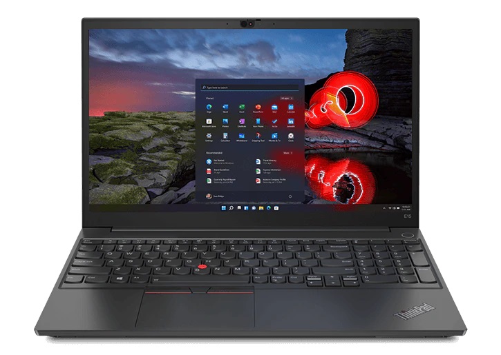 Lenovo ThinkPad E15 Gen3 15.6" FHD IPS AG 250nits (AMD Ryzen™ 7 5700U, 16GB DDR4-3200, 512GB SSD M.2 2242 PCIe NVMe, Integrated AMD Radeon Graphics, Intel AX201 2X2ax +BT5.0, TPM, FPR, Non-Backlit KB, LAN, 65W USB-C, BT 57Wh, Dos, Aluminum Black) photo 1
