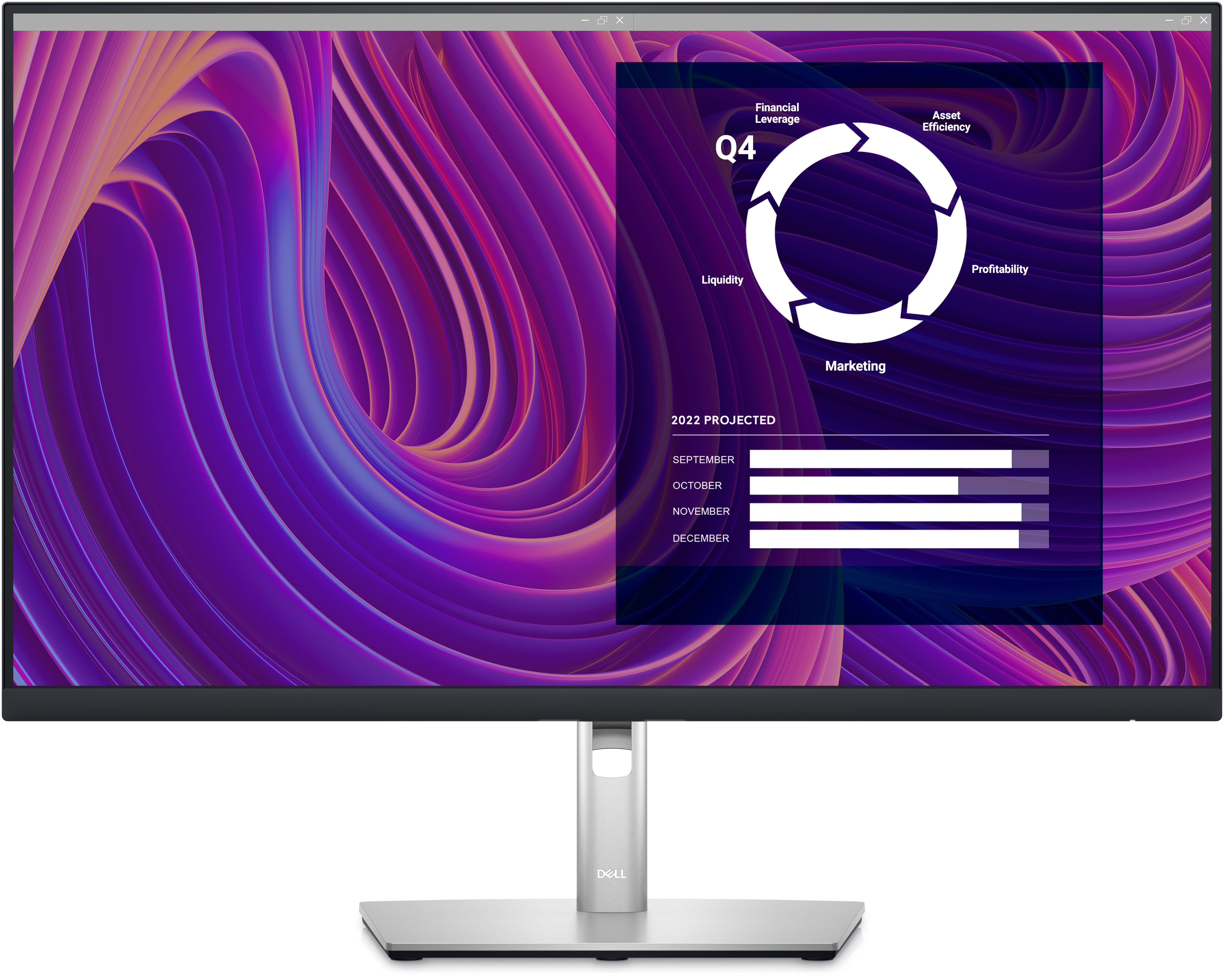 27.0" DELL IPS LED P2723DE Ultrathin Bezel Black (5ms, 1000:1, 350cd, 2560x1440, 178°/178°, DisplayPort, HDMI, USB-C (Data, Video, Power), LAN (RJ-45), Pivot, Height-adjustable, USB Hub: 4xUSB3.2, VESA ) photo 1
