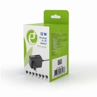 Universal AC-DC Adapter  Gembird EG-MC-008 Universal AC-DC adapter, 3-4.5-5-7.5-9-12 W, Black thumbnav 5