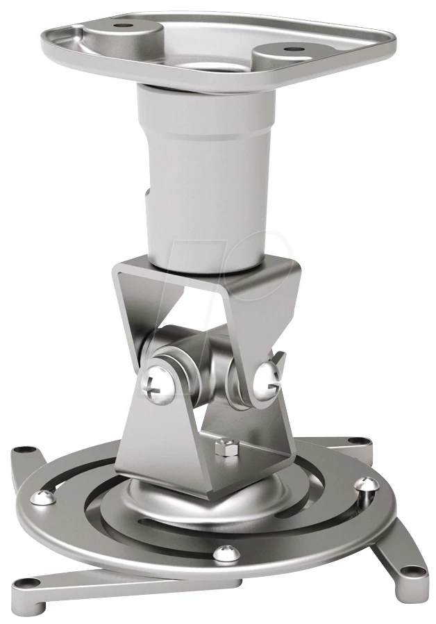 PureMounts PM-SPIDER-PLUS-S Suspension Bracket for Projector, Ceiling to Projector 225mm, tilt: +/- 180°, swivel:180°, rotade: 360°, max 15kg, Silver photo 2