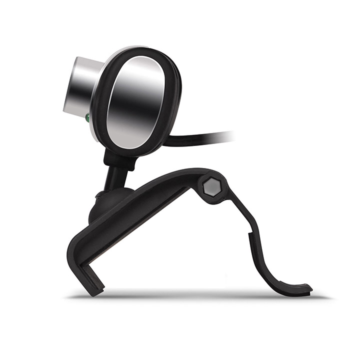 Camera SVEN IC-545, Microphone, 1.3Mpixel, 5G glass lens, hinge for easy camera rotation at any angle, UVC, USB2.0, Black photo 4