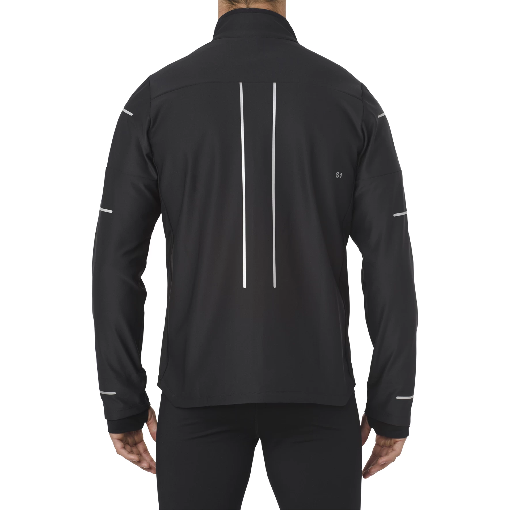 Hanorac pt bărbați Asics LITE-SHOW WINTER JACKET S Negru photo 6