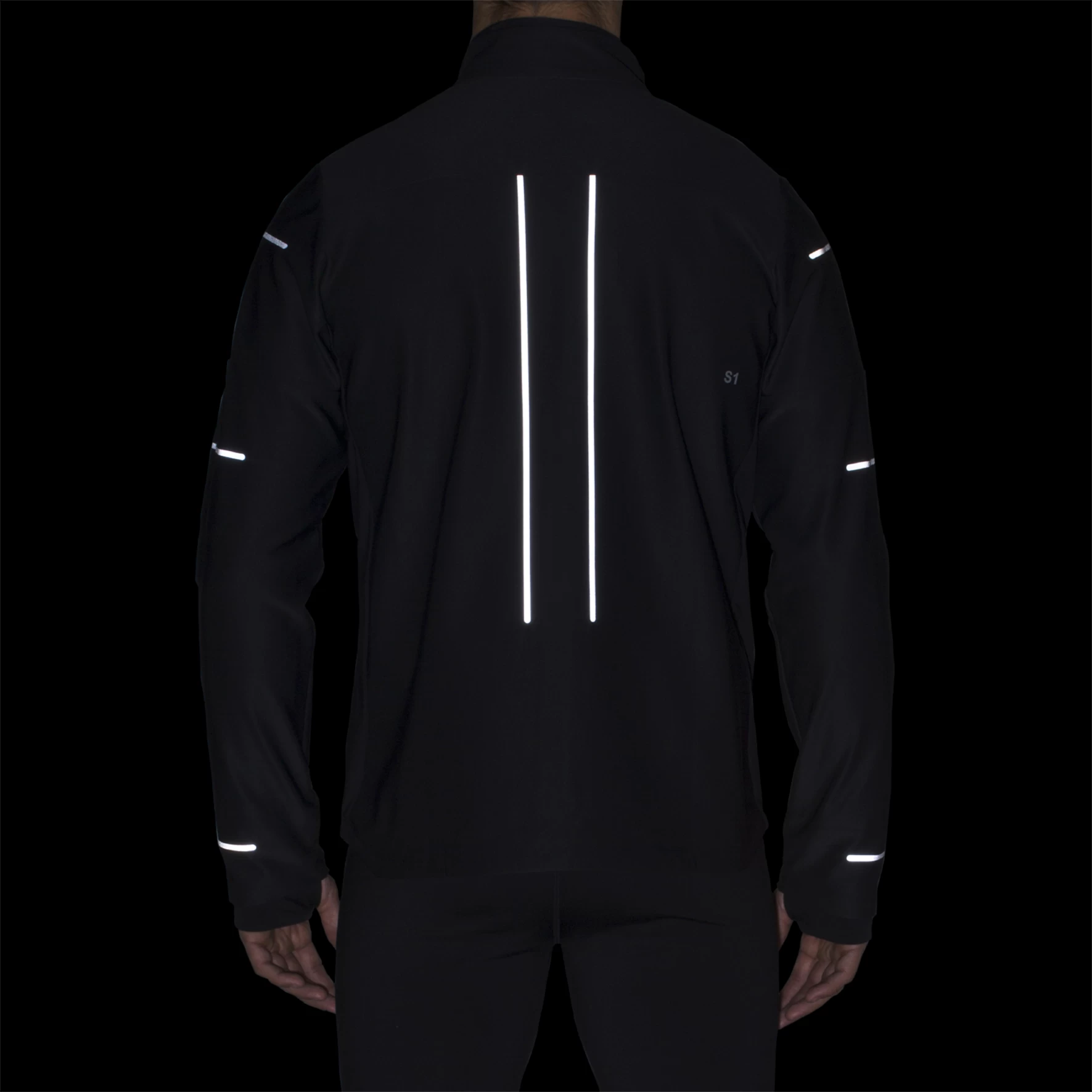 Hanorac pt bărbați Asics LITE-SHOW WINTER JACKET S Negru photo 8