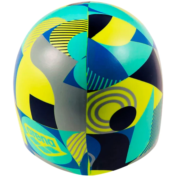 Casca de inot silicon Arena Print Jr 94171-241 Multicolor photo 2