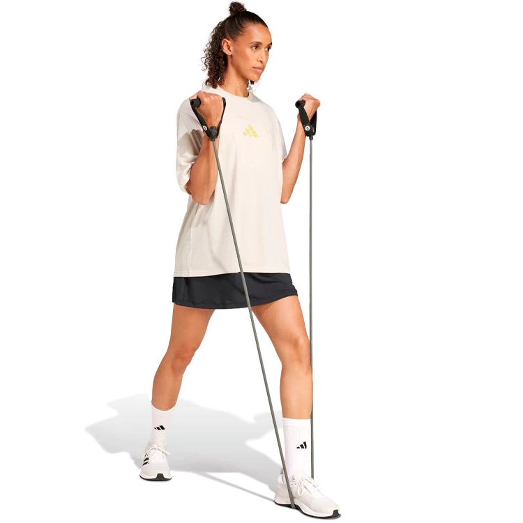 Tricou Adidas W BOX LOGO G T / Femei / XL / Gri photo 4