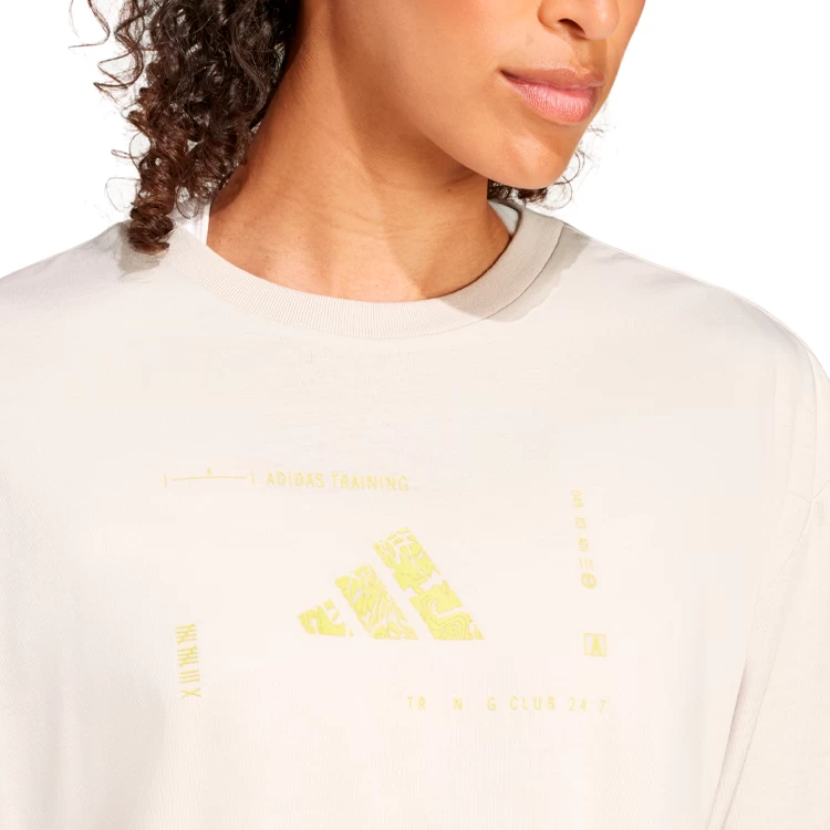 Tricou Adidas W BOX LOGO G T / Femei / XL / Gri photo 5